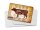 Blechpostkarte Kuh 14x10 cm Beef cuts Organic Metzgerei Schild