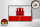 Holzschild Flagge Gibraltars 18x12 cm Retro Flag Gibraltar Dekoration