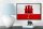 Holzschild Flagge Gibraltars 18x12 cm Retro Flag Gibraltar Dekoration