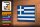 Holzschild Flagge Griechenlands 18x12 cm Retro Flag Greece Dekoration