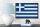 Holzschild Flagge Griechenlands 18x12 cm Retro Flag Greece Dekoration