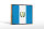 Holzschild Flagge Guatemalas 18x12 cm Retro Flag Guatemala Dekoration