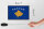 Holzschild Flagge Kosovo 18x12 cm Retro Flag of Kosovo Dekoration