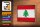 Holzschild Flagge Libanon 18x12 cm Retro Flag of Lebanon Dekoration