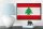 Holzschild Flagge Libanon 18x12 cm Retro Flag of Lebanon Dekoration