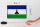 Holzschild Flagge Lesothos 18x12 cm Retro Flag of Lesotho Dekoration