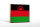 Holzschild Flagge Malawis 18x12 cm Retro Flag of Malawi Dekoration