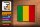 Holzschild Flagge Malis 18x12 cm Retro Flag of Mali Dekoration