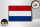 Holzschild Flagge Niederlande 18x12 cm Retro Netherlands Dekoration