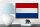 Holzschild Flagge Niederlande 18x12 cm Retro Netherlands Dekoration