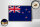 Holzschild Flagge Neuseelands 18x12 cm Retro New Zealand Dekoration