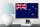 Holzschild Flagge Neuseelands 18x12 cm Retro New Zealand Dekoration