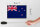 Holzschild Flagge Neuseelands 18x12 cm Retro New Zealand Dekoration