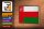 Holzschild Flagge Omans 18x12 cm Retro Flag of Oman Dekoration