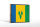 Holzschild Flagge Saint Vincent Grenadinen 18x12 cm Retro Dekoration
