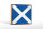 Holzschild Flagge Schottlands 18x12 cm Retro Flag Scotland Dekoration
