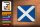 Holzschild Flagge Schottlands 18x12 cm Retro Flag Scotland Dekoration