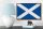 Holzschild Flagge Schottlands 18x12 cm Retro Flag Scotland Dekoration
