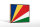 Holzschild Flagge Seychellen 18x12cm Retro Flag Seychelles Dekoration