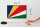 Holzschild Flagge Seychellen 18x12cm Retro Flag Seychelles Dekoration