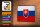 Holzschild Flagge Slowakei 18x12 cm Retro Flag of Slovakia Dekoration