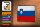 Holzschild Flagge Sloweniens 18x12 cm Retro Flag Slovenia Dekoration