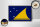 Holzschild Flagge Tokelaus 18x12 cm Retro Flag of Tokelau Dekoration