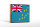 Holzschild Flagge Tuvalus 18x12 cm Retro Flag of Tuvalu Dekoration