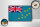 Holzschild Flagge Tuvalus 18x12 cm Retro Flag of Tuvalu Dekoration