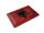 Blechpostkarte Flagge Albanien 14x10 cm Flag Albania Rost Deko Schild