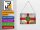 Blechpostkarte Flagge Alderney 14x10 cm Flag Alderney Rost Deko Schild