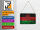 Blechpostkarte Flagge Malawi 14x10 cm Flag of Malawi Rost Deko Schild