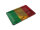 Blechpostkarte Flagge Mali 14x10 cm Flag of Mali Rost Deko Schild