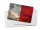 Blechpostkarte Flagge Malta 14x10 cm Flag of Malta Rost Deko Schild