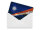 Blechpostkarte Flagge Marshallinseln 14x10 cm Flag Rost Deko Schild