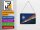 Blechpostkarte Flagge Marshallinseln 14x10 cm Flag Rost Deko Schild