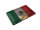 Blechpostkarte Flagge Mexiko 14x10 cm Flag of Mexico Rost Deko Schild