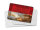 Blechpostkarte Flagge Monaco 14x10 cm Flag of Monaco Rost Deko Schild