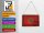 Blechpostkarte Flagge Montenegro 14x10 cm Flag Montenegro Rost Deko Schild
