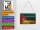 Blechpostkarte Flagge Mosambik 14x10 cm Flag Mozambique Rost Deko Schild