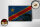 Holzschild Flagge DR Kongo 18x12cm democratic Congo Rost