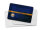 Blechpostkarte Flagge Nauru 14x10 cm Flag of Nauru Rost Deko Schild