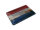 Blechpostkarte Flagge Niederlande 14x10 cm Netherlands Rost Deko Schild