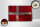 Holzschild Flagge Dänemark 18x12cm Flag of Denmark Rost