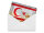 Blechpostkarte Flagge Nordzypern 14x10 cm Flag Rost Deko Schild