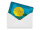 Blechpostkarte Flagge Palau 14x10 cm Flag of Palau Rost Deko Schild