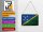 Blechpostkarte Flagge Salomonen 14x10 cm Solomon Islands Rost Deko Schild