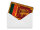 Blechpostkarte Flagge Sri Lanka 14x10 cm Flag Sri Lanka Rost Deko Schild