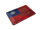Blechpostkarte Flagge China 14x10 cm Flag of Taiwan Rost Deko Schild