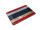Blechpostkarte Flagge Thailand 14x10 cm Flag of Thailand Rost Deko Schild